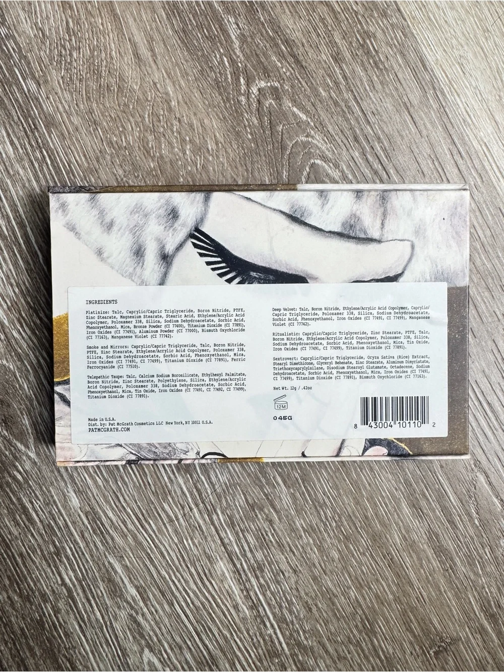 PAT MCGRATH Mothership Eyeshadow Palette Platinum Bronze COLLECTION- NEW!